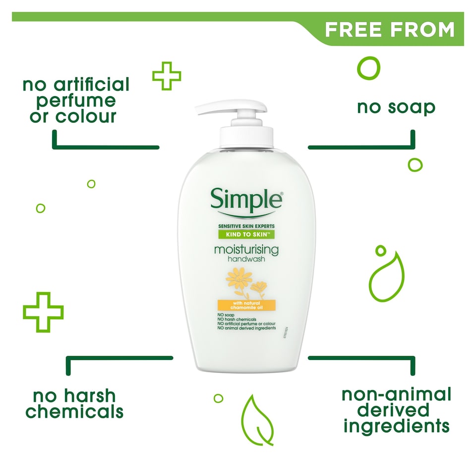 image 1 of Simple Kind To Skin Moisturising Handwash 250Ml