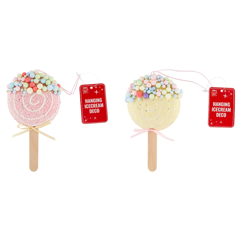 Festive Magic jégkrém függő dekoráció