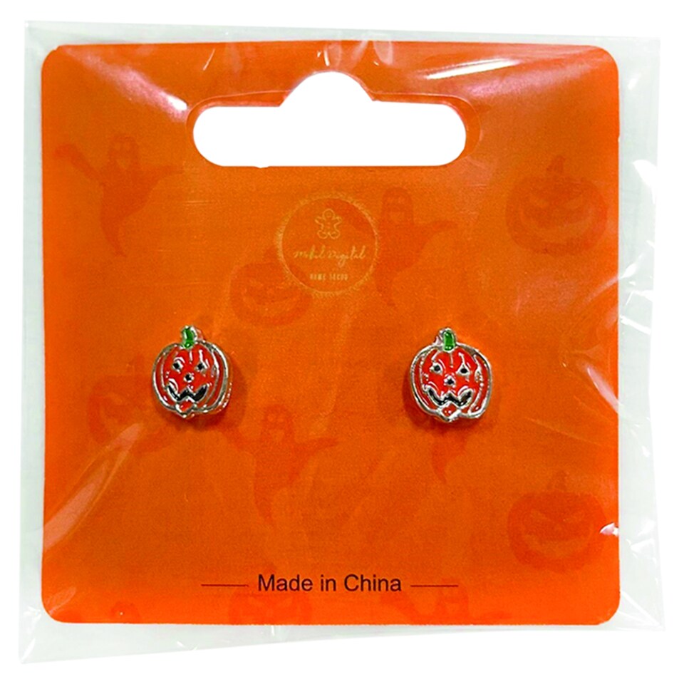 image 1 of Pumpkin Earrings