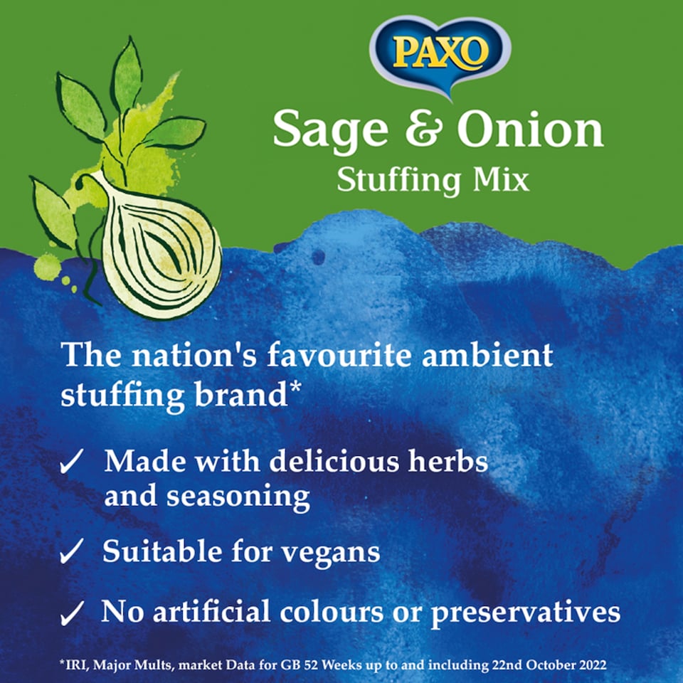 image 1 of Paxo Sage & Onion Stuffing Mix 340G