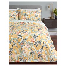 Fox & Ivy Natures Way Apple Blossom Duvet Set Double