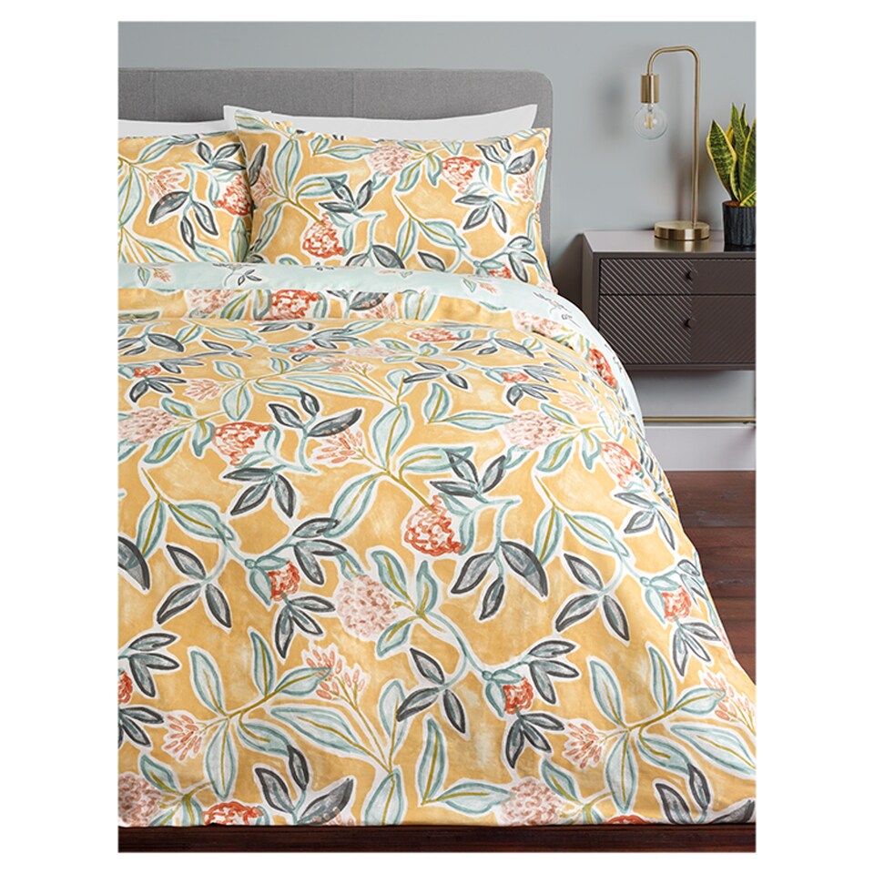 image 1 of Fox & Ivy Natures Way Apple Blossom Duvet Set Double