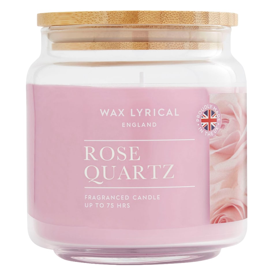 Wax Lyrical England Rose Quartz Candle 335G