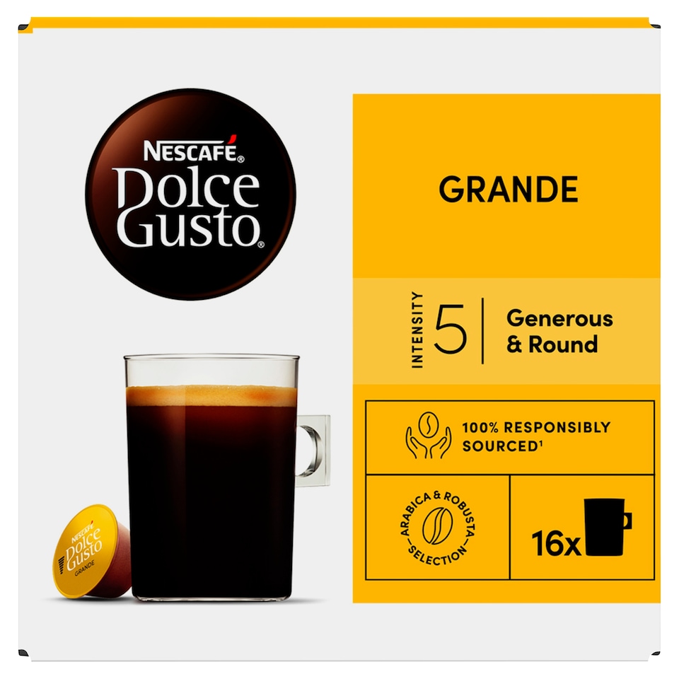 Obrázek 1 pro produkt NESCAFÉ Dolce Gusto Grande - kávové kapsle - 16 kapslí v balení