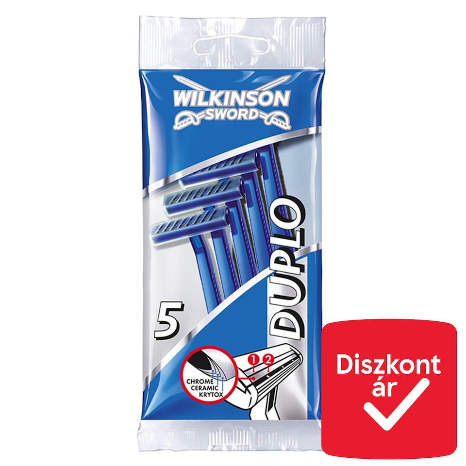Wilkinson Sword Duplo 2 pengés eldobható borotva 5 db