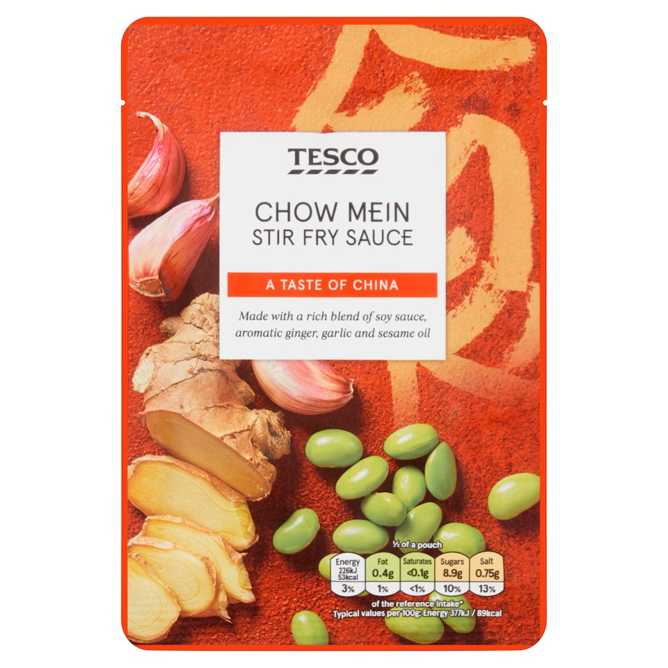 Tesco Chow Mein Stir Fry Sauce 120G