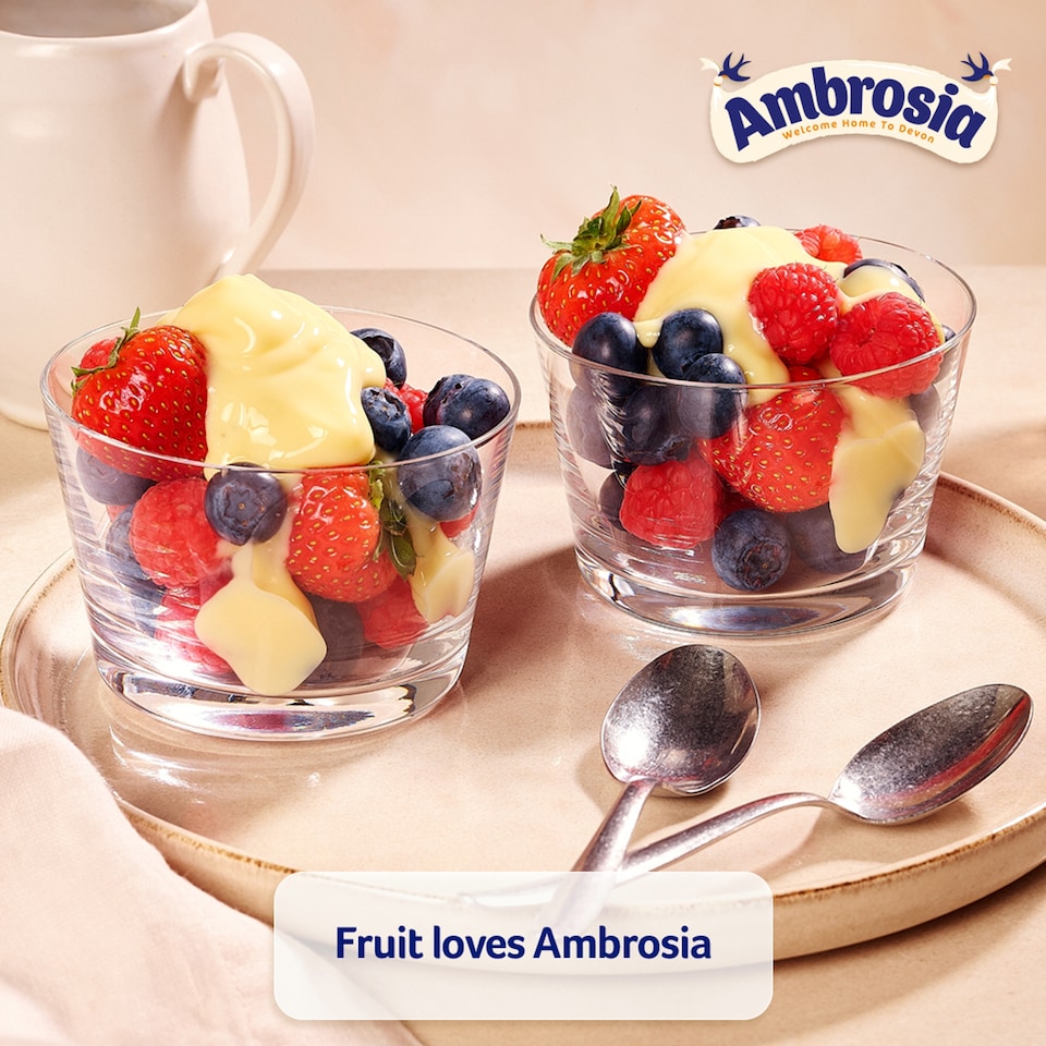 image 1 of Ambrosia Ready To Eat Devon Custard 4 X 120G