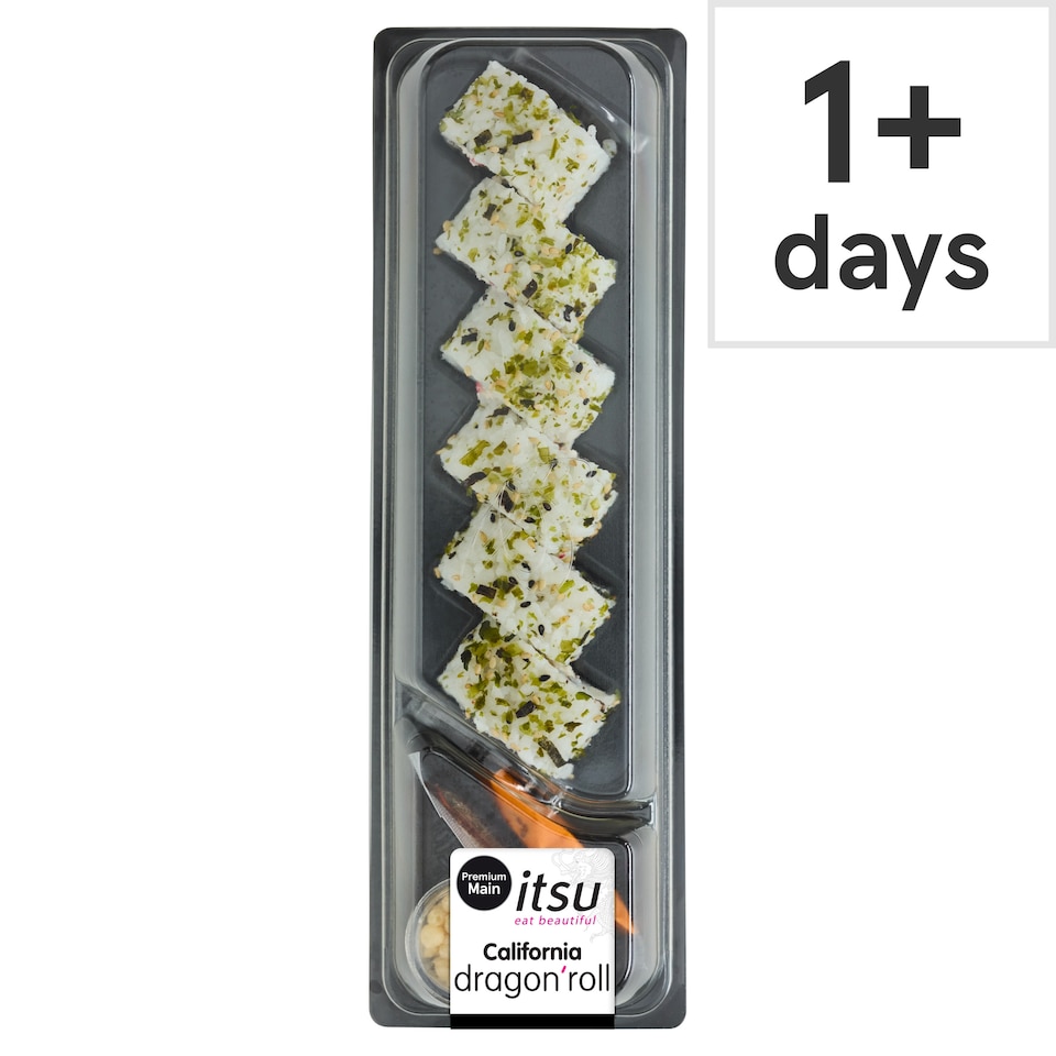 itsu california dragon roll 203g