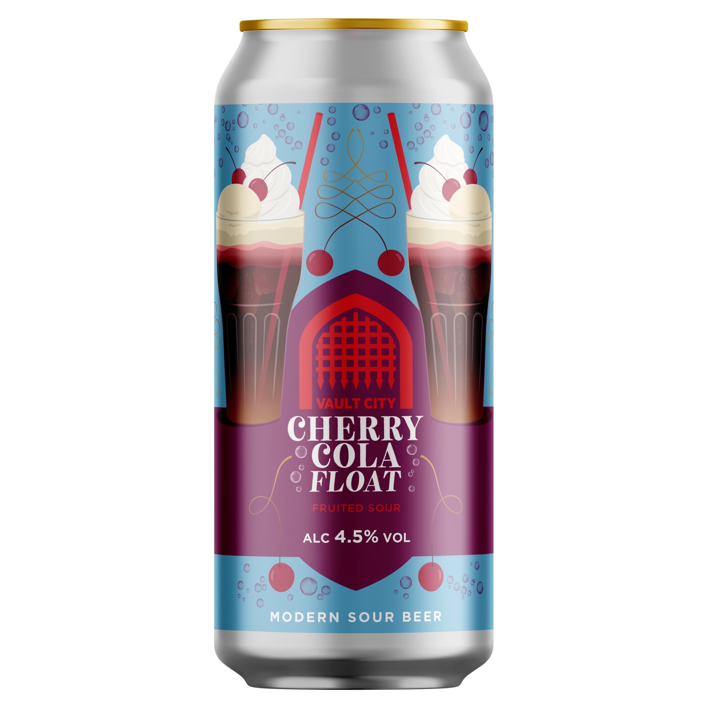 Vault City Cherry Cola Float Ice Cream Sour Beer 440ml