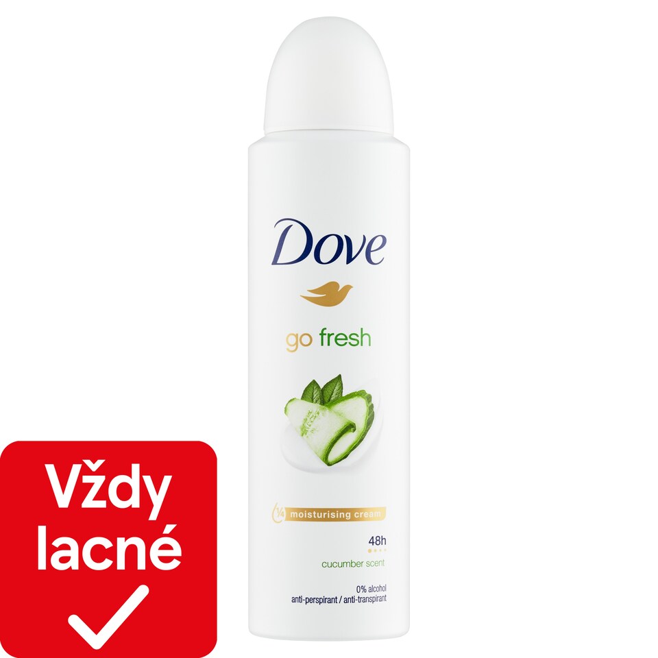 obrázok 1 z Dove Go Fresh Cucumber scent antiperspirant sprej 150 ml