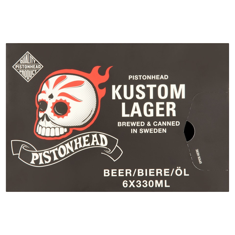 Pistonhead Kustom Lager 6X330ml Can