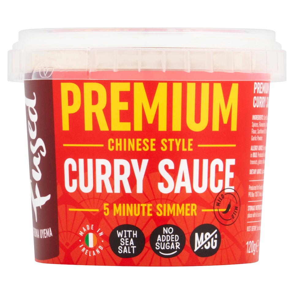 FUSED BY FIONA Premium Chinese Style Curry Sauce 120g