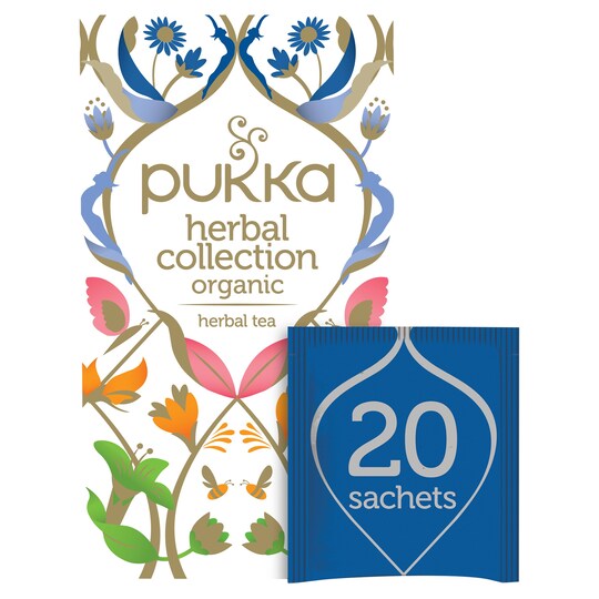 Pukka Herbs Herbal Collection 20'S 34.4G Tesco Groceries