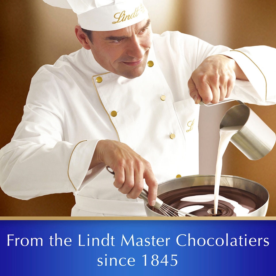 image 1 of Lindt Classic Recipe Milk Chocolate Bar - Caramel Sea Salt 100g