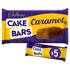 Cadbury Caramel Cake Bars 5 Pack