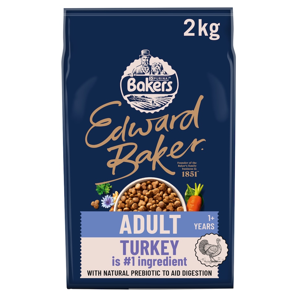 image 1 of BAKERS Edward Baker Turkey Dry Dog Food 2kg