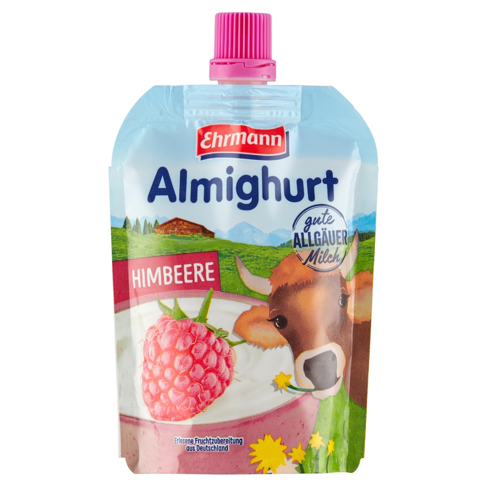 image 1 of Ehrmann Almighurt to Hand Raspberry 100g