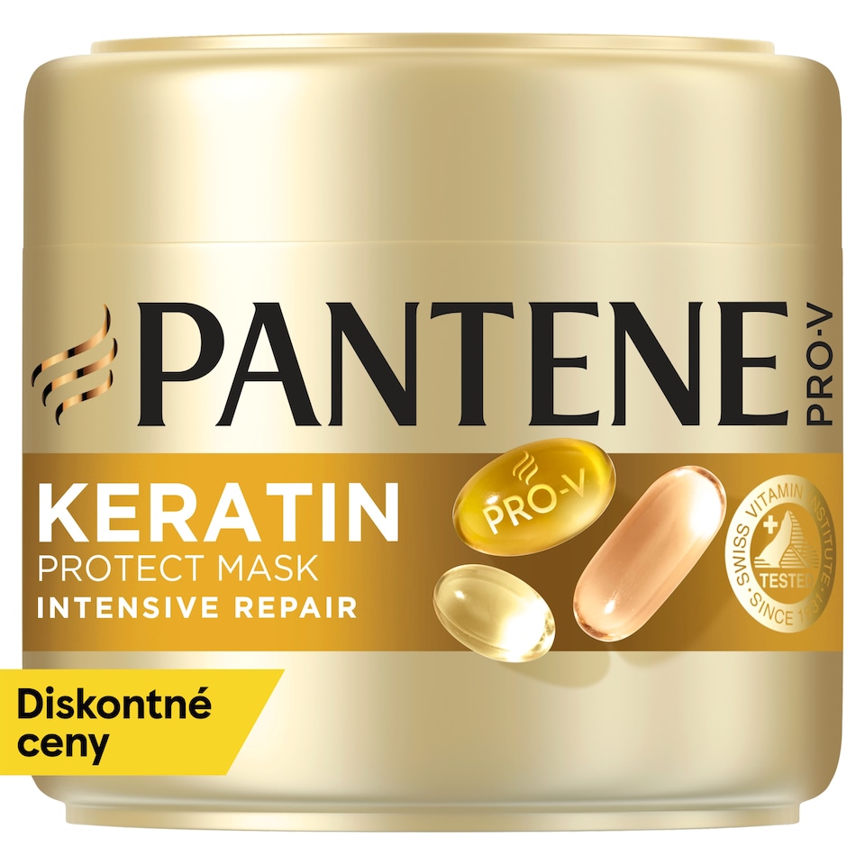 obrázok 1 z Pantene Pro-V Intensive Repair Keratin Protect maska 300 ml na suché a poškodené vlasy