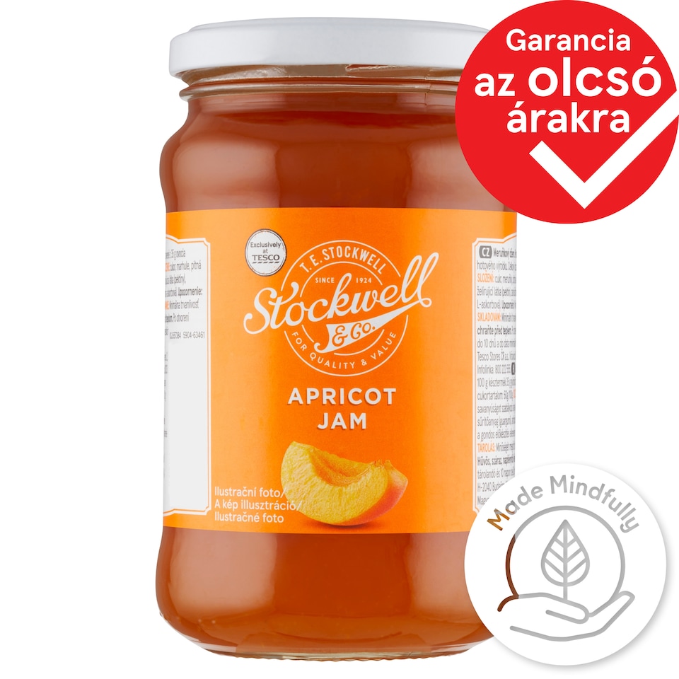 Stockwell & Co. sárgabarack dzsem 450 g