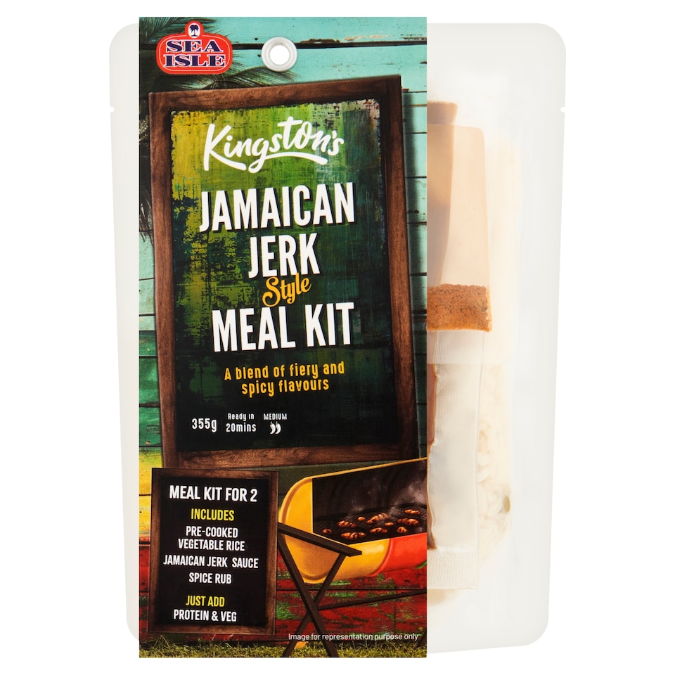 Kingston's Jamaican Jerk Meal Kit 355g