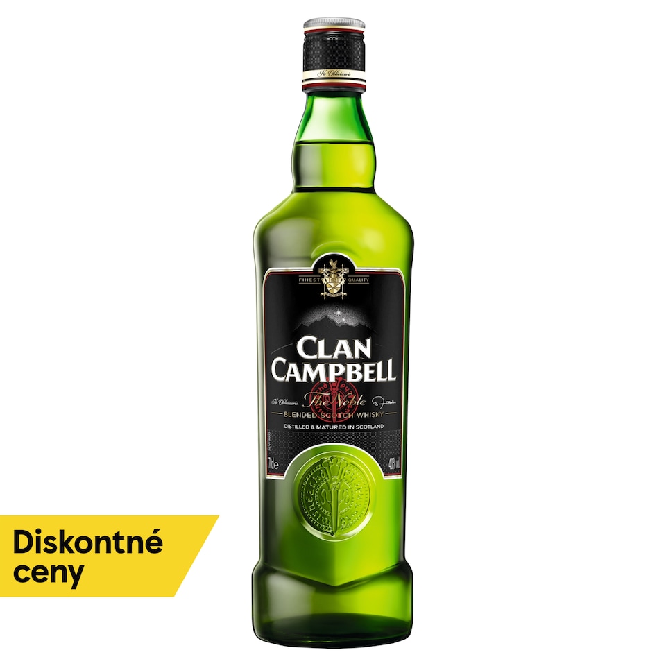Clan Campbell The Noble Blended Scotch Whisky 40 % 0.7 L