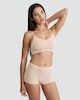 image 1 of F&F 2-Pack Seamless Boyshorts  in Nude