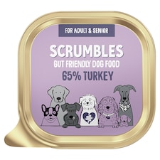 Scrumbles Turkey Wet Dog Food 150g