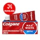image 1 of Colgate Max White Optic Whitening Travel Size Toothpaste 20ml