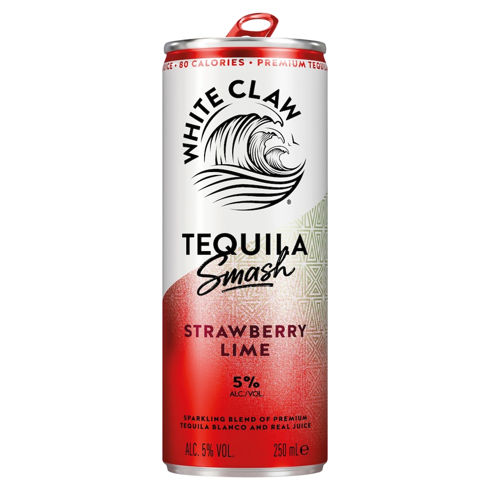 White Claw Tequila Smash Strawberry & Lime 250ml