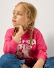 image 1 of Peppa Pig Cotton Rich Printed Sweatshirt in Pink