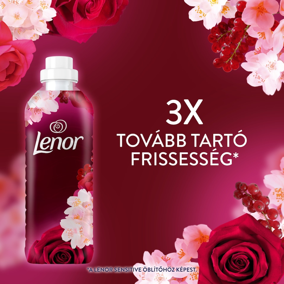 image 1 of Lenor Fabric Conditioner  59 Washes, Ruby Jasmine