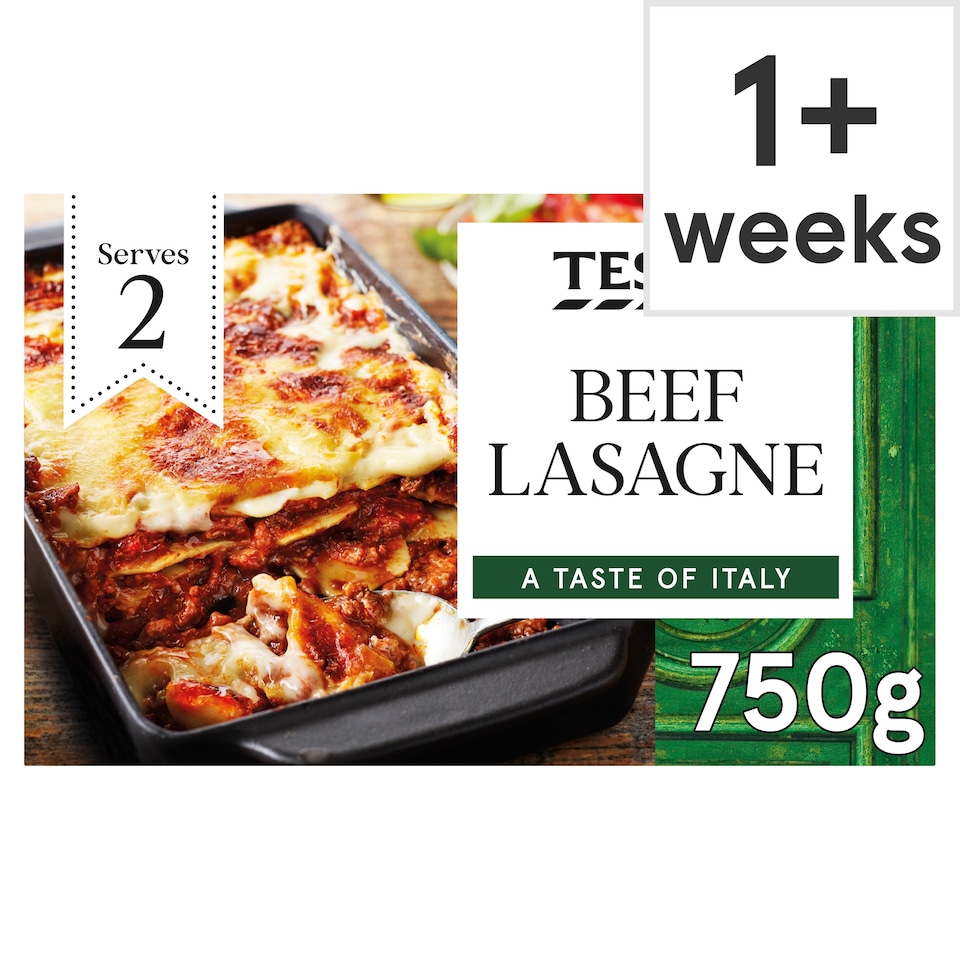 Tesco Beef Lasagne 750G