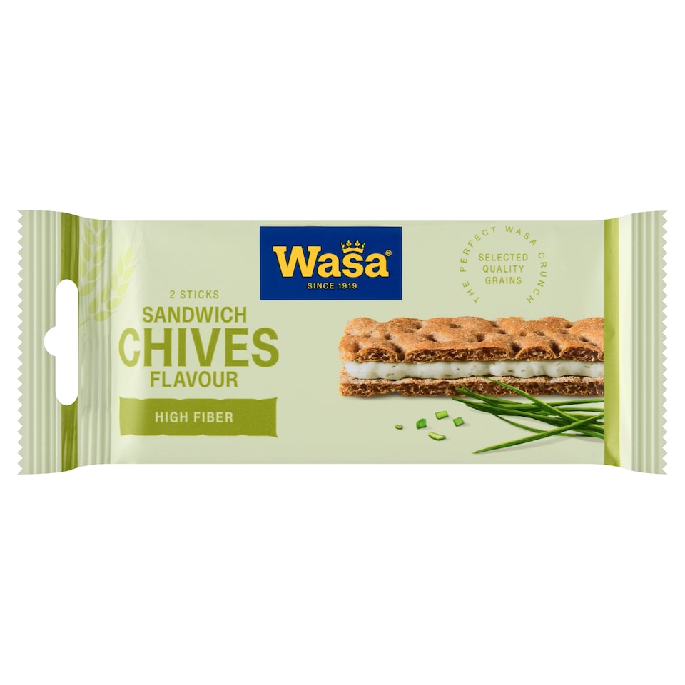 obrázok 1 z Wasa Ražné knäckebroty s náplňou s príchuťou syra a pažítky 2 ks 37 g
