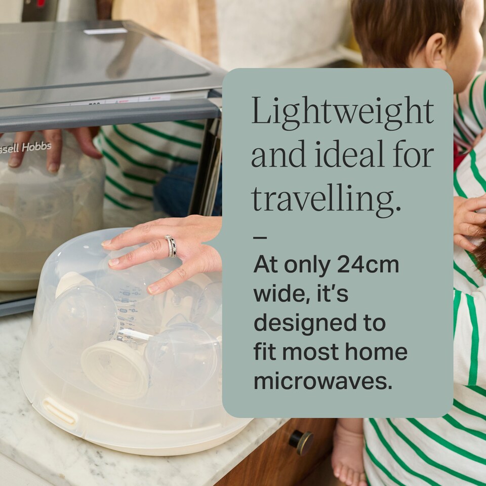 image 1 of Tommee Tippee Micro-Steam Microwave Steriliser