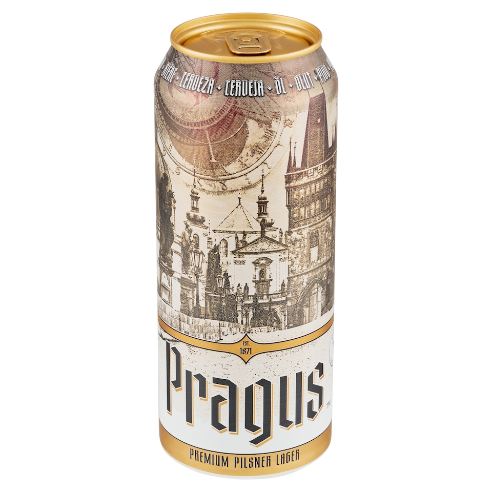 obrázok 1 z Pragus Pivo ležiak svetlé 500 ml
