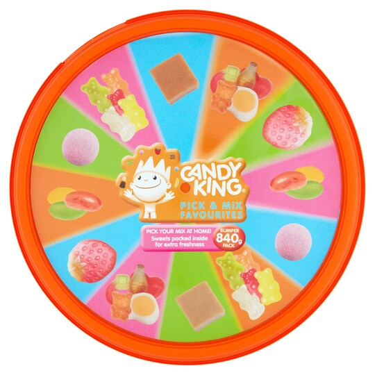 Candyking Sharing Tub 840G Tesco Groceries