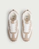 image 2 of F&F Panelled Lace Up Trainers in Neutral