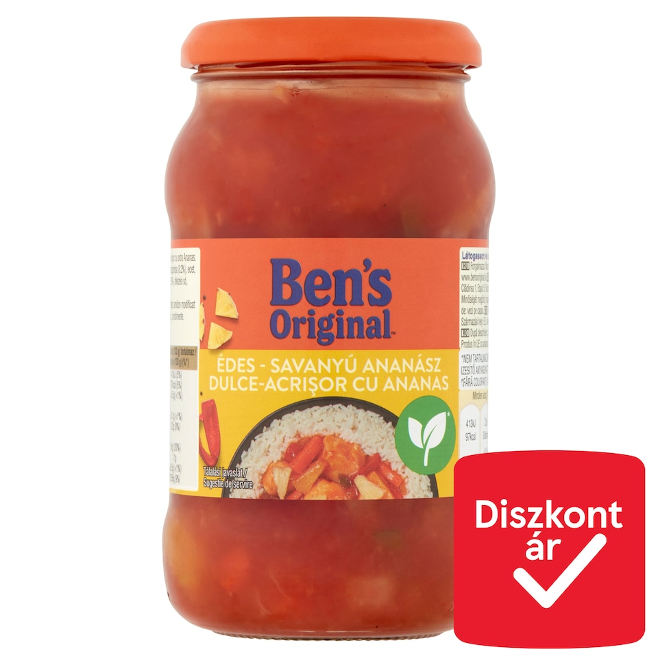 Ben's Original édes-savanyú mártás extra ananásszal 400 g  1. kép