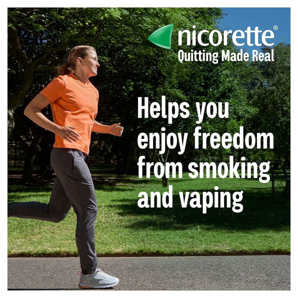 image 1 of Nicorette Stop Smoking Aid 2mg Nicotine Gum - Fruitfusion 105s