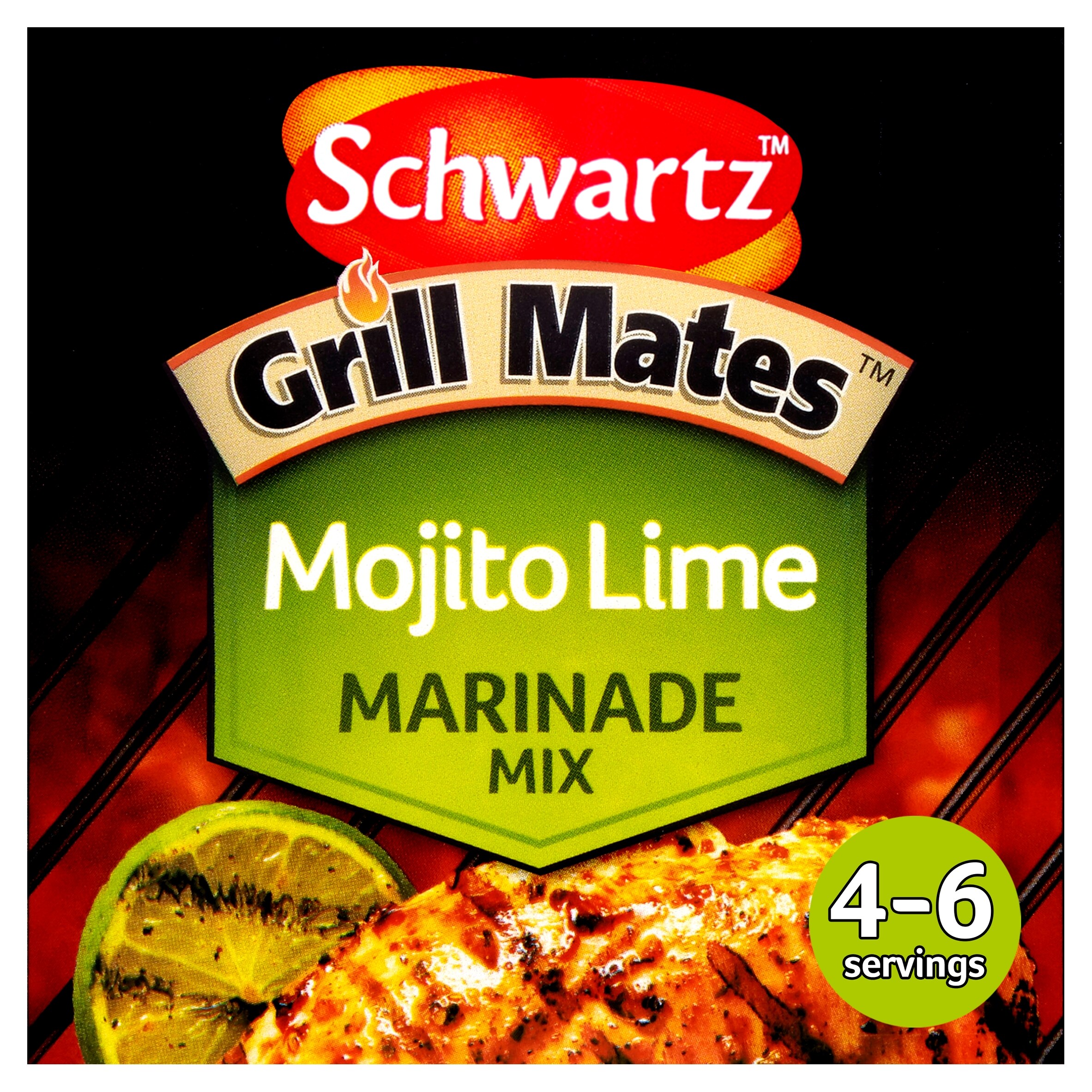Schwartz Grill Mates Mojito Lime Seasoning 30G - Tesco Groceries