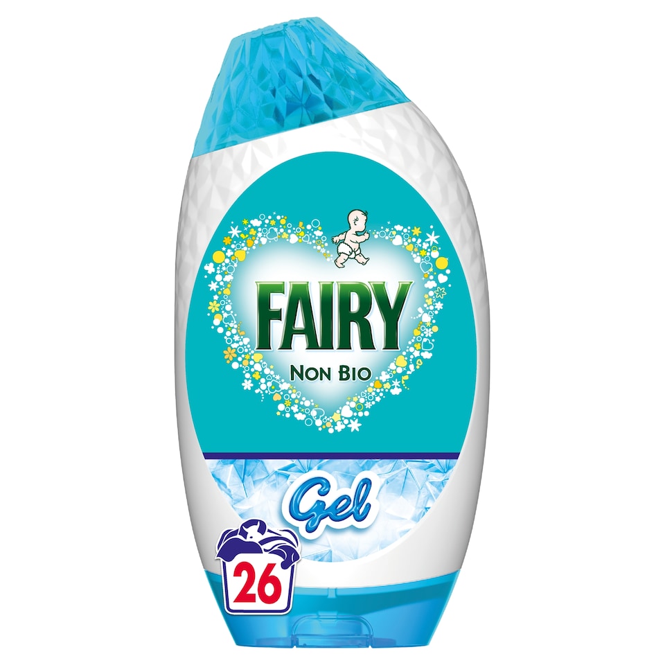 image 1 of Fairy Non Bio Washing Gel 26 Washes 858ml