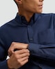 image 1 of F&F Pure Cotton Spot Print Long Sleeved Shirt in Navy