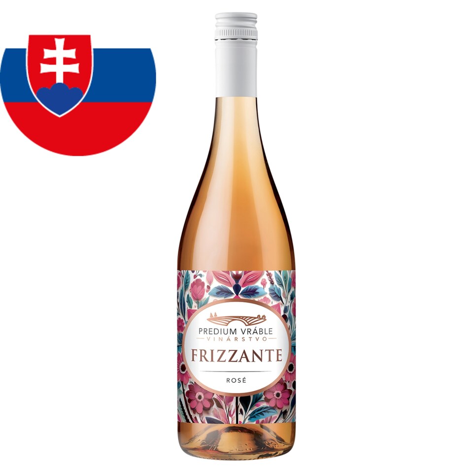 Predium Vráble Predium Frizzante Rosé víno ružové polosuché 0,75 l