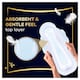 image 5 of Always Ultra Secure Night Size 4 Sanitary Towels with Wings 8 Pack