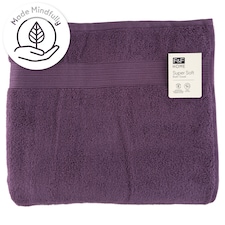 F&F Home Purple Supersoft törölköző 70 cm x 127 cm
