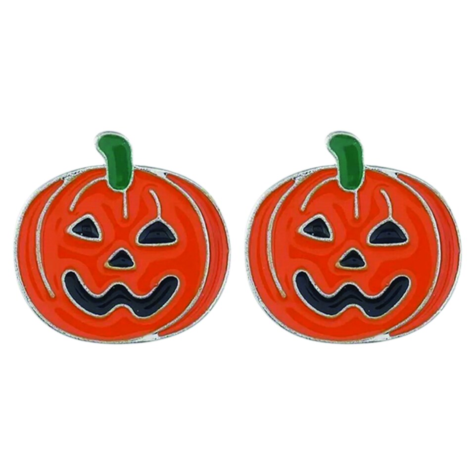 image 1 of Pumpkin Earrings