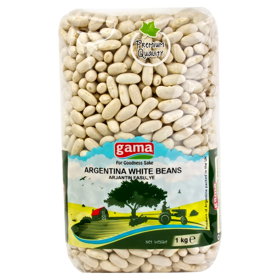 Gama Argentina White Beans 1Kg