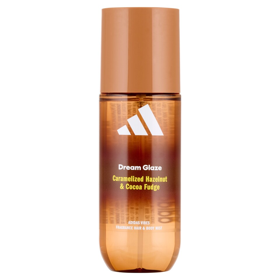 Adidas Dream Glaze Caramelized Hazelnut & Cocoa Fudge illatos haj- és testpermet 150 ml