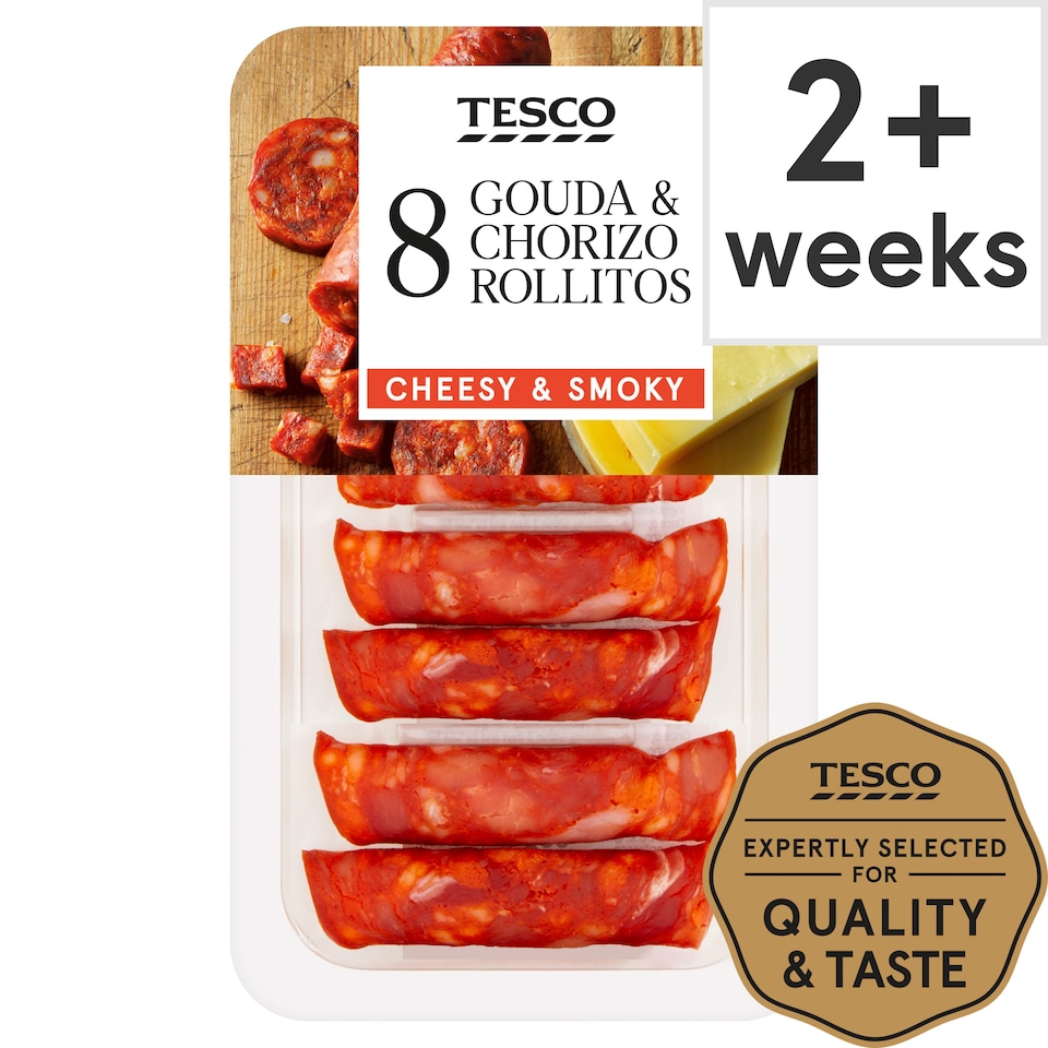 Tesco Gouda & Chorizo Rollitos 88g