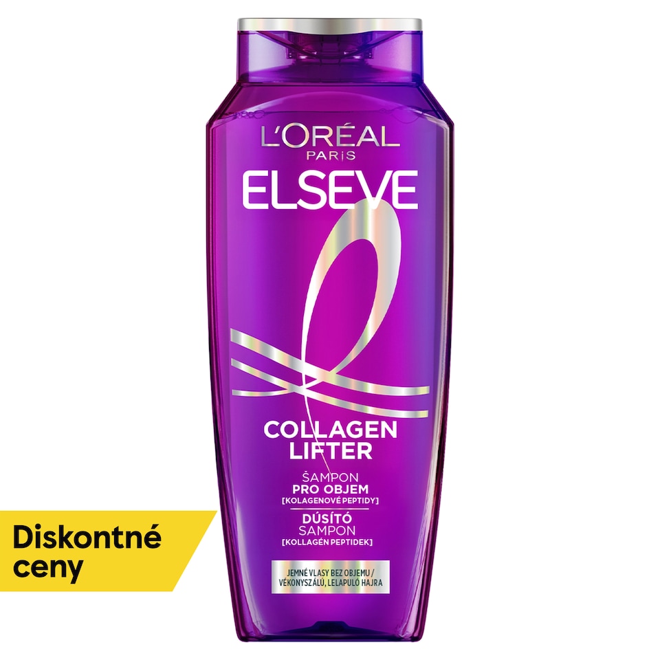 L'Oréal Paris Elseve Collagen Lifter šampón na podporu objemu 400 ml